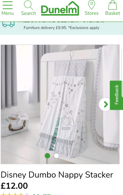 dunelm dumbo bedding